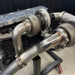 cummins side mount s400/s400 twin turbo kit